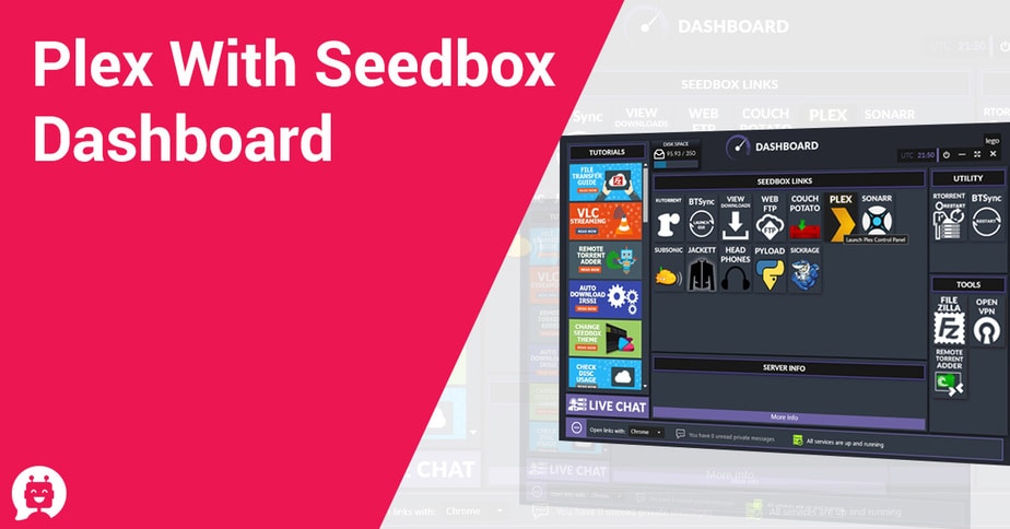 Plex With Seedbox Dashboard